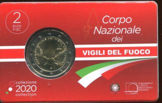 2020 ITALIA  - Vigili del fuoco COIN CARD