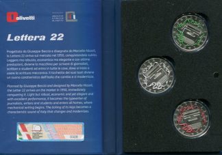 2020 -Serie Eccellenze Italiane – Olivetti Lettera 22 TRITTICO