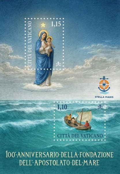 2020 emissione settembre - 00° ANN. FOND. APOSTOLATO DEL MARE - FOGLIETTO