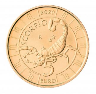 2020 - 5 Euro serie “Zodiaco” «Scorpione»