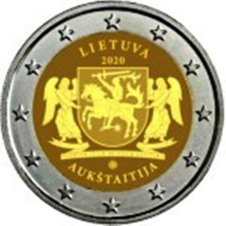 2_euro_commemorativo_lituania_2020_Aukstaitija