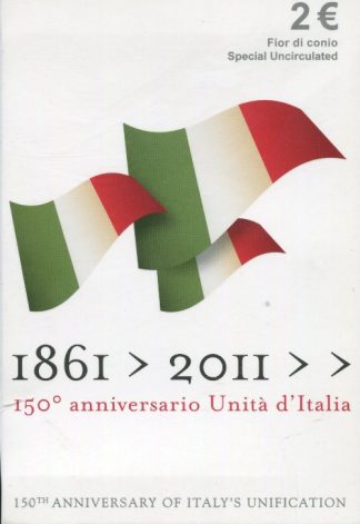 2011 ITALIA  - 150° Unità d' Italia COIN CARD