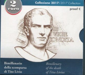 Offerta speciale-2017 ITALIA  - 2 EURO BIMILLENARIO SCOMPARSA TITO LIVIO PROOF