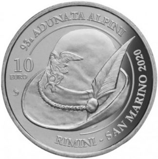 novità 2020 - 10 Euro monometallico "Alpini"