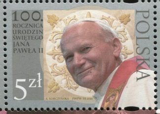2020 - 100° nascita Giovanni Paolo II - francobollo POLONIA