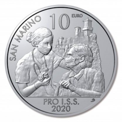 novità 2020 - 10 euro monometallico "Pro I.S.S."