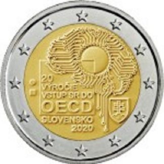 2020 SLOVACCHIA -20º anniversario dell'accesso della Slovacchia all'OECD