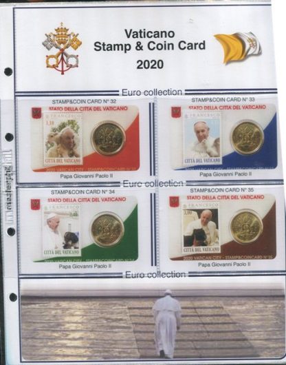 FOGLI COIN CARD E STAMP AND COIN CARD dal 2010 al 2023- MASTERPHIL - immagine 3