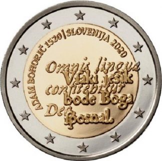 2020 SLOVENIA - 500º anniversario della nascita di Adam Bohorič