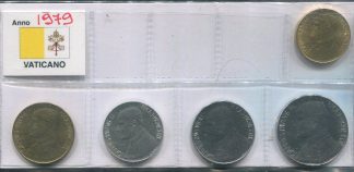 1979- serietta Giovanni Paolo II senza argento