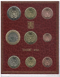 2021 Novità Divisionale Vaticano con 5 euro bimetallico dedicato a Papa Leone X