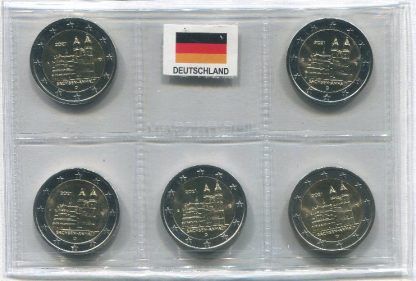 2021 GERMANIA  - Duomo di Magdeburgo 5 zecche - immagine 2