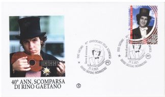 Italia FDC 40°Ann. scomparsa Rino Gaetano