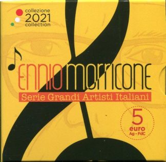 2021 - Ennio Morricone 5 euro Argento