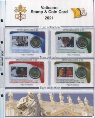 FOGLI COIN CARD E STAMP AND COIN CARD dal 2010 al 2023- MASTERPHIL