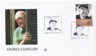 2021 Italia  FDC Andrea Camilleri