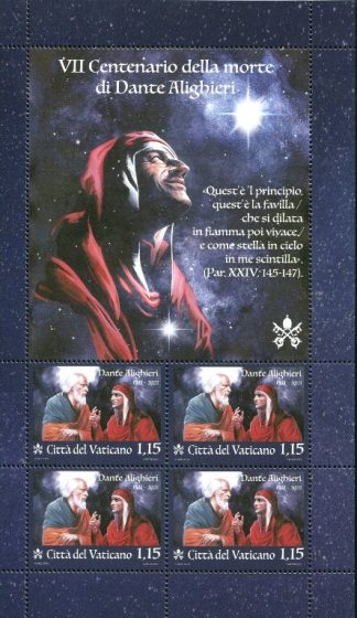 2021 -  VII CENTENARIO DELLA MORTE DI DANTE ALIGHIERI - MF