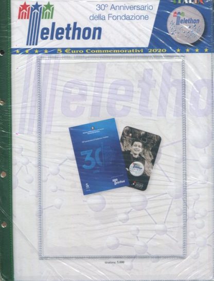 Fogli per 5 euro Italia in blister e coin card - Abafil - immagine 3
