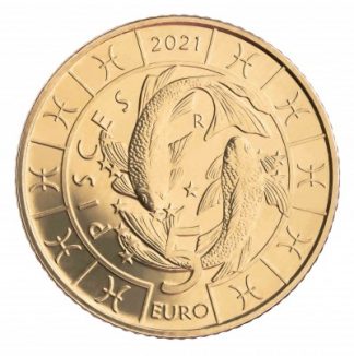 2021 - 5 Euro serie “Zodiaco” «Pesci»