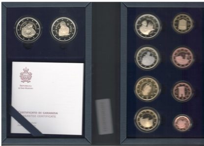 2021 - Divisionale Proof con 2 euro commemorativi - immagine 2