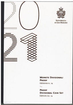 2021 - Divisionale Proof con 2 euro commemorativi