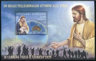 2021 - UN IDEALE PELLEGRINAGGIO ATTORNO ALLA TERRA IN CAMMINO VERSO IL GIUBILEO 2025: OCEANIA - FOGLIETTO