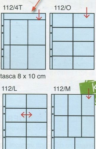 Inserti per TESSERE FILATELICHE
