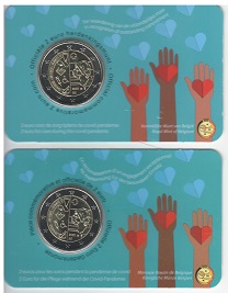 2022 Belgio coincard 'Grazie Assistenza Sanitaria'
