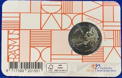 2022 Olanda coin card Programma Erasmus - immagine 2