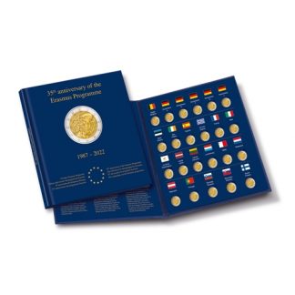 Album EUROCOMM con custodia per i 2 euro commemoraivi Master Phil- Album  EUROCOMM con custodia per i 2 euro commemoraivi Master