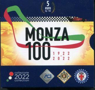 2022 - 5 euro argento 100° Autodromo di Monza
