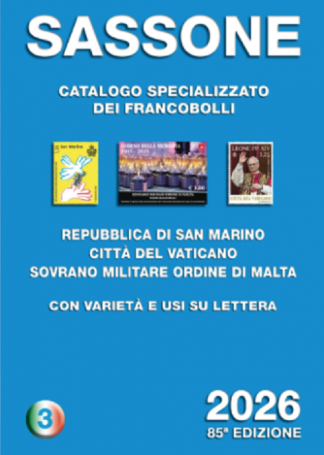 Novità 2026 Catalogo SASSONE Vol III