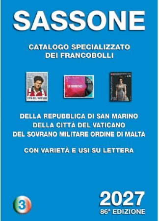 Novità 2027 Catalogo SASSONE Vol III