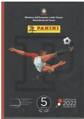 2022 - 5 euro Serie Eccellenze Italiane - FIGURINE PANINI - TRITTICO