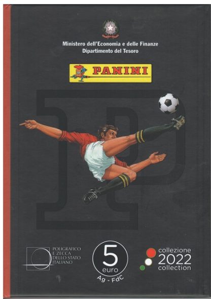 2022 - 5 euro Serie Eccellenze Italiane - FIGURINE PANINI - TRITTICO