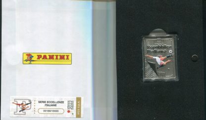2022 - 5 € Ag. Italia   PANINI - colore bianca in cofanetto ufficiale numerato