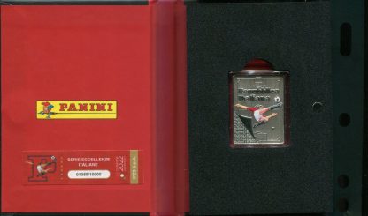 2022 - 5 € Ag. Italia   PANINI - colore rosso in cofanetto ufficiale numerato
