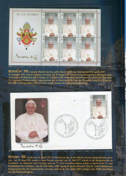 Folder " INIZIO PONTIFICATO PAPA BENEDETTO XVI " - immagine 2