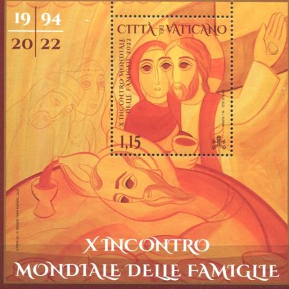 2022 - Incontro mondiale famiglia - Foglietto