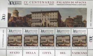 2022 - 100° Palazzo di Spagna - Minifoglio