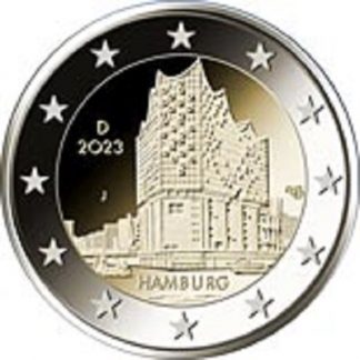 2023 Germania - zecca casuale Presidenza di Amburgo