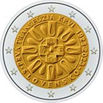2023 Slovacchia - 100º Ann.  prima trasfusione sanguigna