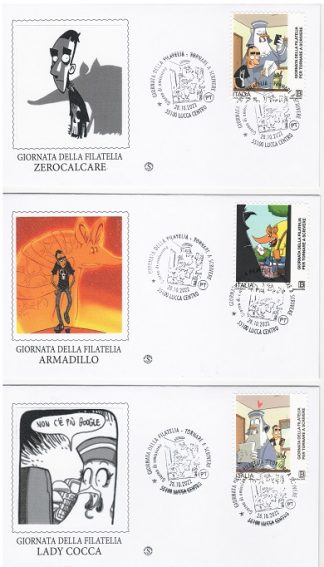 2022  Italia FDC G.ta della Filatelia "Zerocalcare"