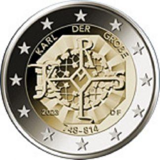 2023 Germania - zecca casuale 1275° Ann.Nascita di Carlo Magno