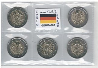 2023 Germania - 5 zecche 1275° Ann.Nascita di Carlo Magno