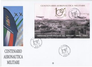 Italia 2023 FDC Foglietto Aeronautica militare