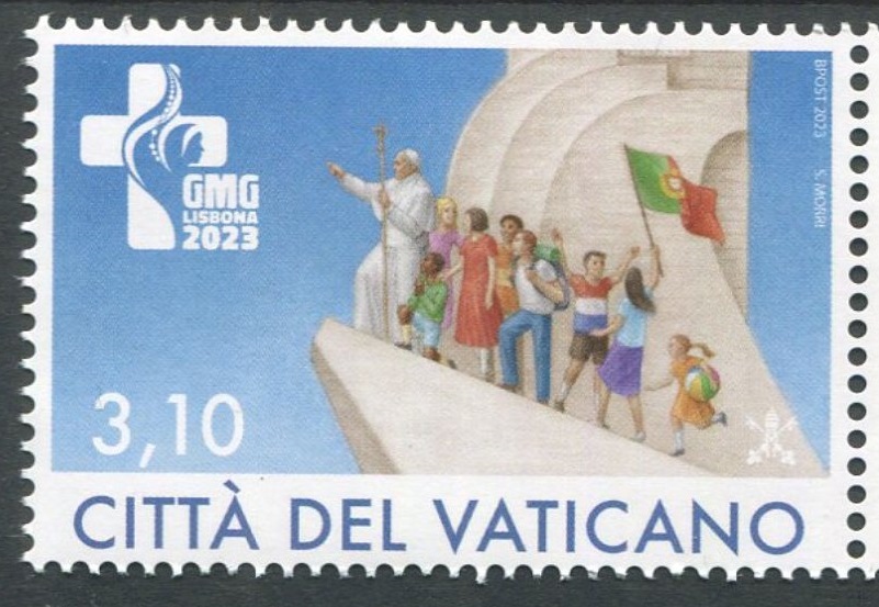 RARITA' 2023 Vaticano Giornata Mondiale della Gioventù in Portogallo