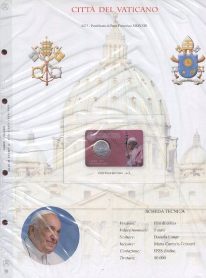 FOGLI COIN CARD VATICANO  - ABAFIL