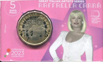 2023 - Italia 5 euro Raffaella Carrà - immagine 2