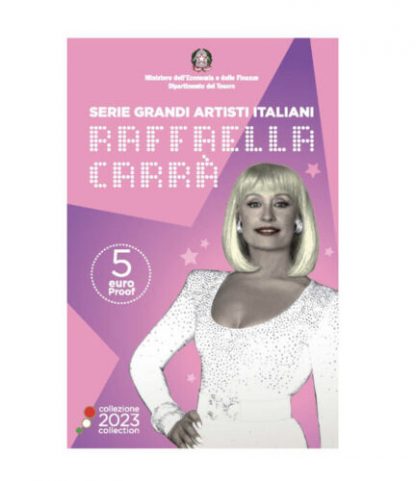 2023 - Italia 5 euro Raffaella Carrà